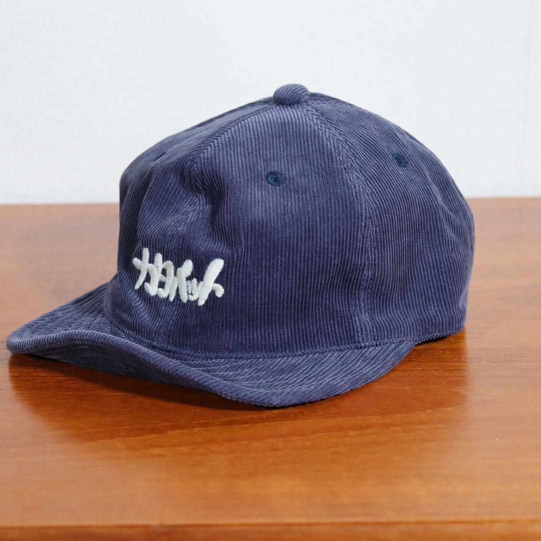 【comingsoon!】帽子カタパットキャップ　ネイビーコーデュロイ | ItemCode-APRL03 | 送料込 |