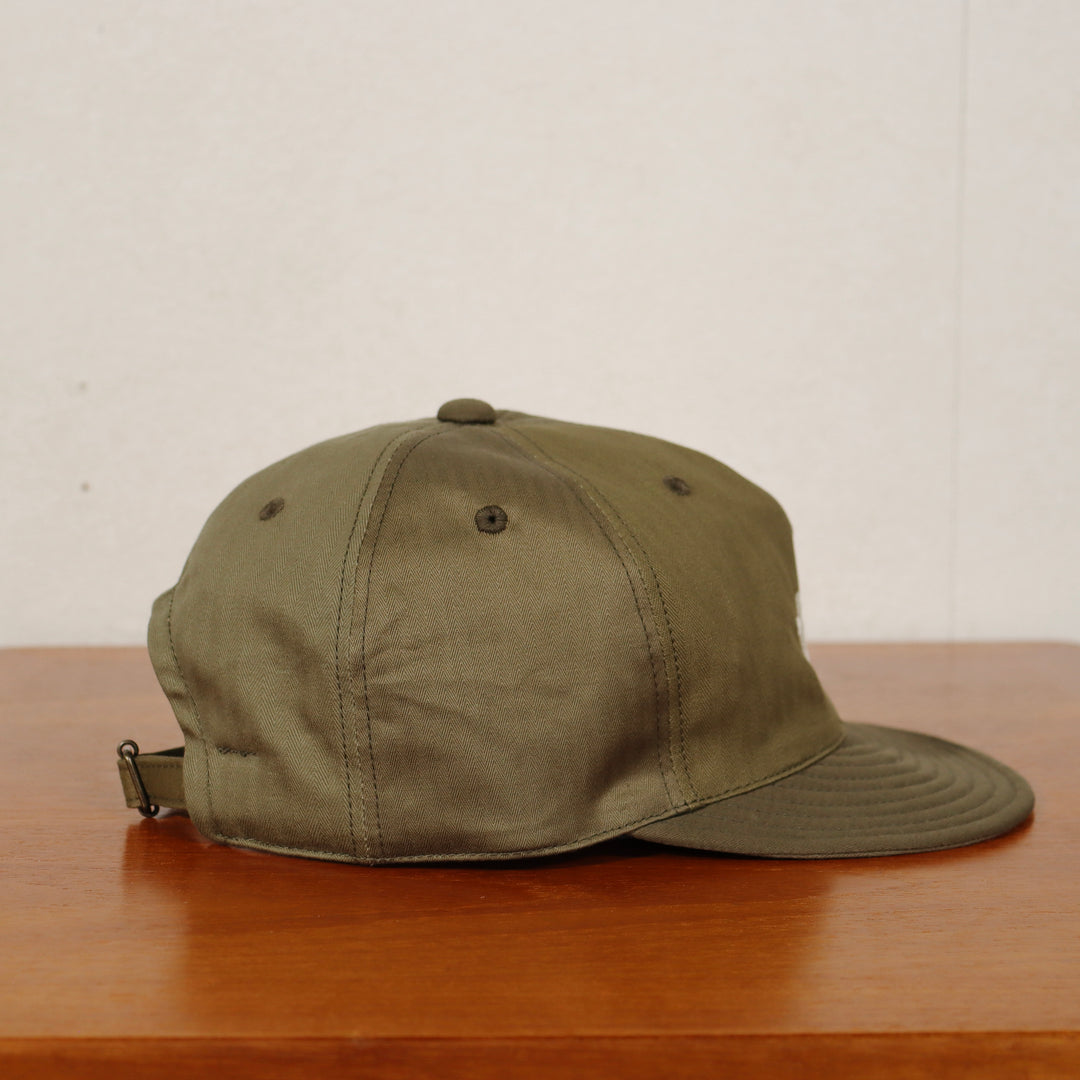【comingsoon!】帽子カタパットキャップ　オリーブグリーン | ItemCode-APRL01 | 送料込 |