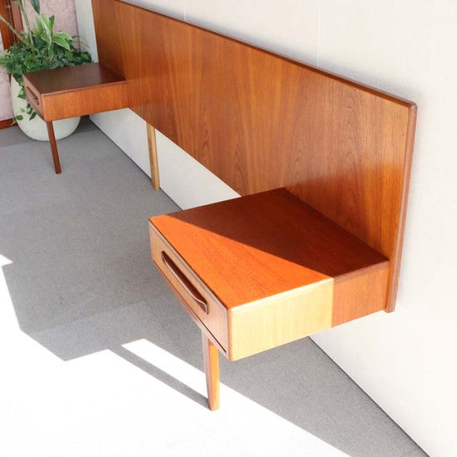 ２４時間？働けませんよ。当たり前でしょ。　ジープランG-PLANのダブルベッド用ヘッドボード　商品番号25005