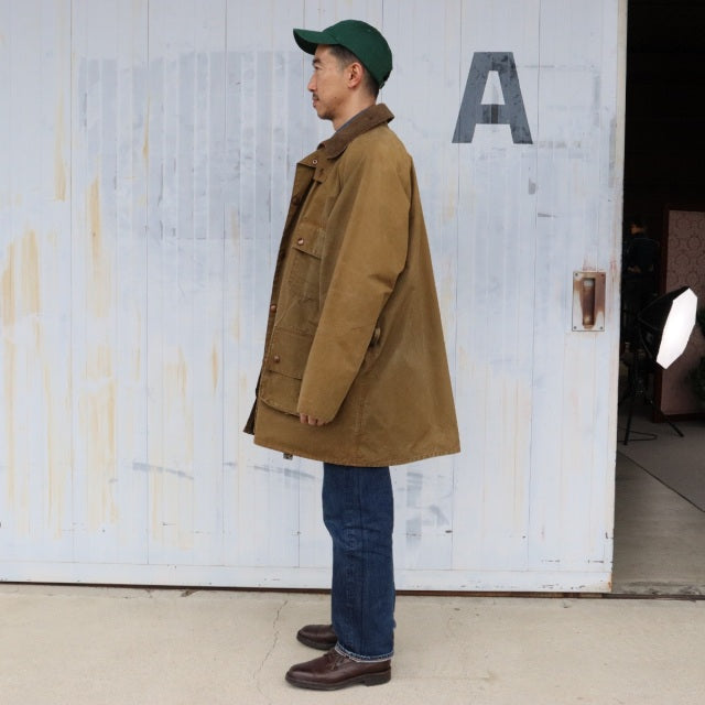 バブアー Barbour Solway Zipper 1CROWN オイル抜きクリーニングand水洗い済み　23088c
