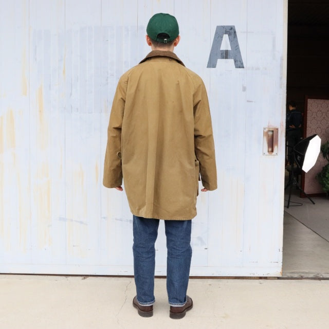 バブアー Barbour Solway Zipper 1CROWN オイル抜きクリーニングand水洗い済み　23088c