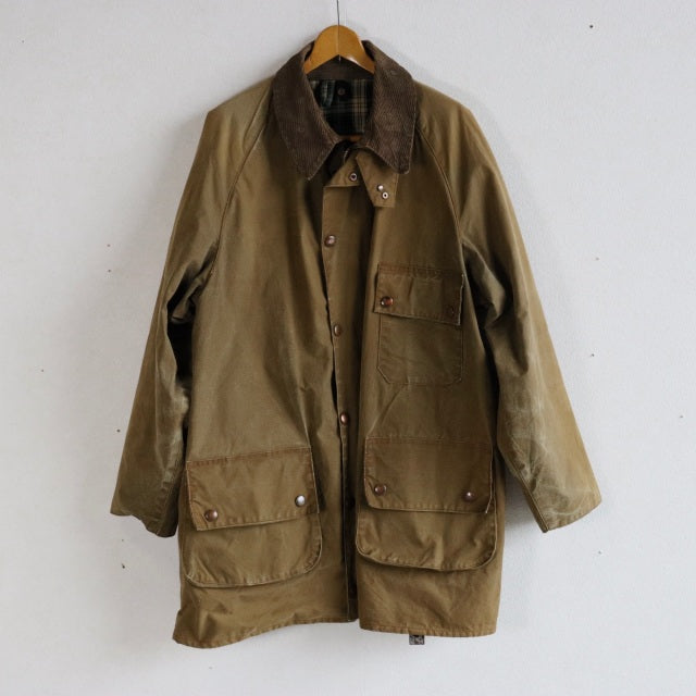 バブアー Barbour Solway Zipper 1CROWN オイル抜きクリーニングand水洗い済み　23088c