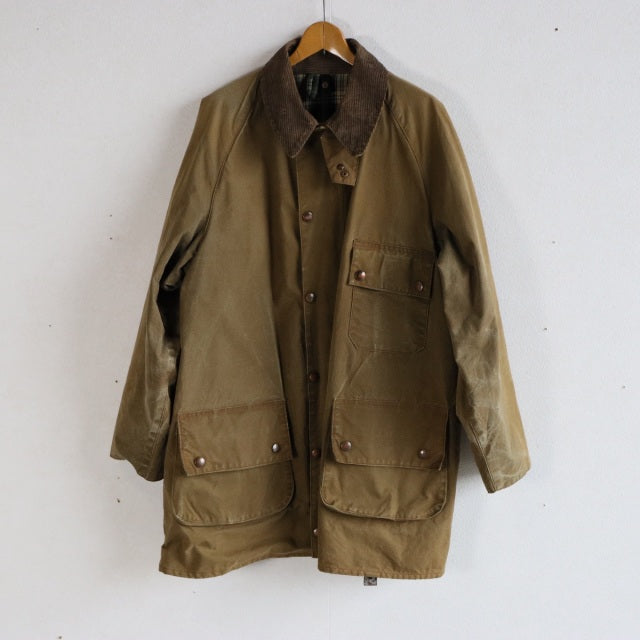 バブアー Barbour Solway Zipper 1CROWN オイル抜きクリーニングand水洗い済み　23088c