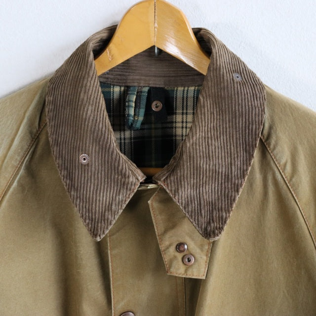 バブアー Barbour Solway Zipper 1CROWN オイル抜きクリーニングand水洗い済み　23088c