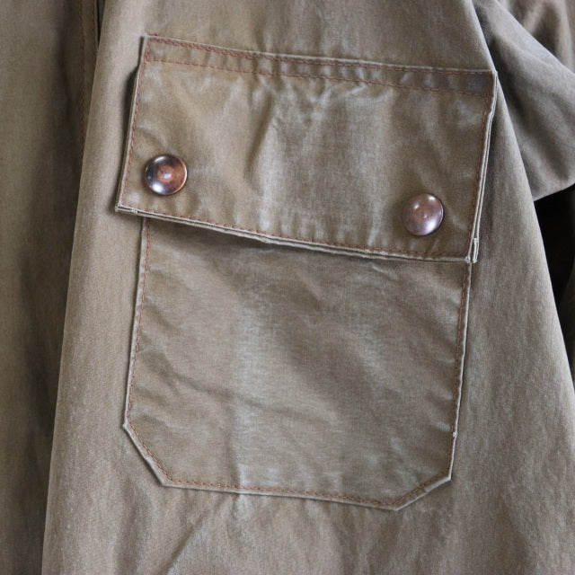 バブアー Barbour Solway Zipper 1CROWN オイル抜きクリーニングand水洗い済み　23088c