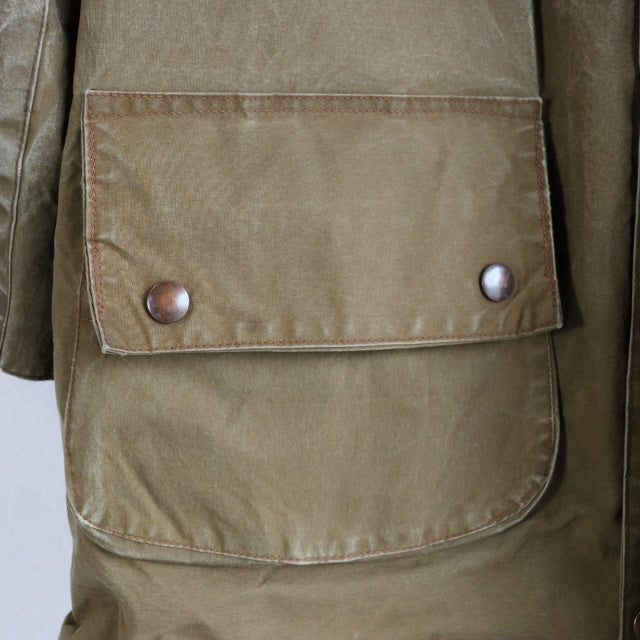 バブアー Barbour Solway Zipper 1CROWN オイル抜きクリーニングand水洗い済み　23088c