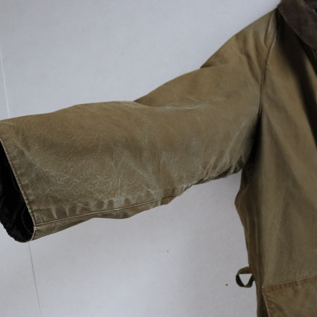 バブアー Barbour Solway Zipper 1CROWN オイル抜きクリーニングand水洗い済み　23088c