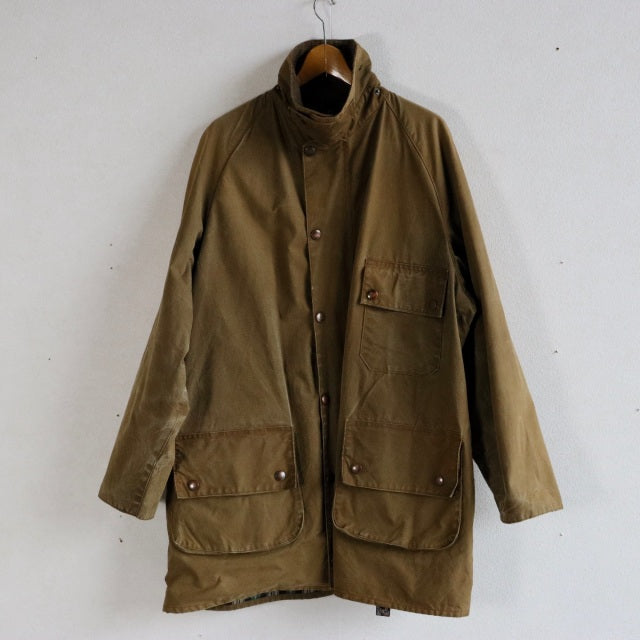 バブアー Barbour Solway Zipper 1CROWN オイル抜きクリーニングand水洗い済み　23088c