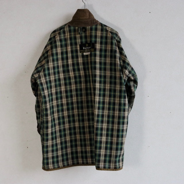 バブアー Barbour Solway Zipper 1CROWN オイル抜きクリーニングand水洗い済み　23088c
