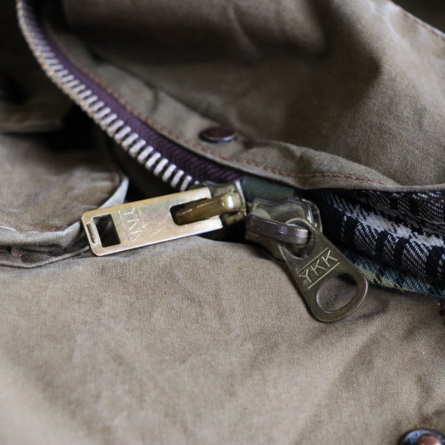 バブアー Barbour Solway Zipper 1CROWN オイル抜きクリーニングand水洗い済み　23088c