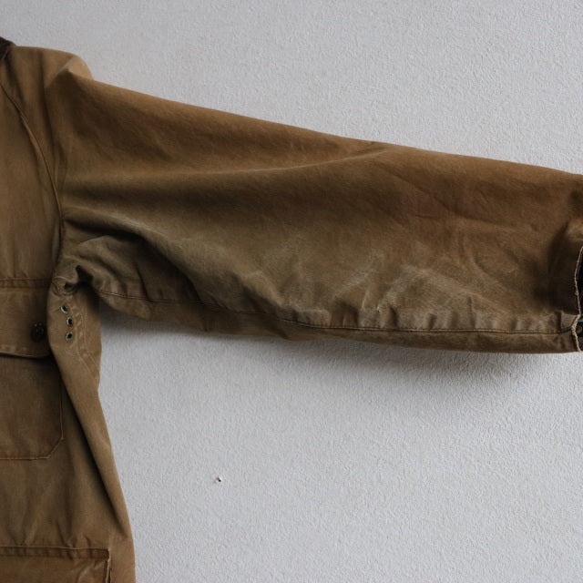 バブアー Barbour size42 Solway Zipper 2CROWN ブラウン オイル抜きandクリーニング済み　23088d | 送料込