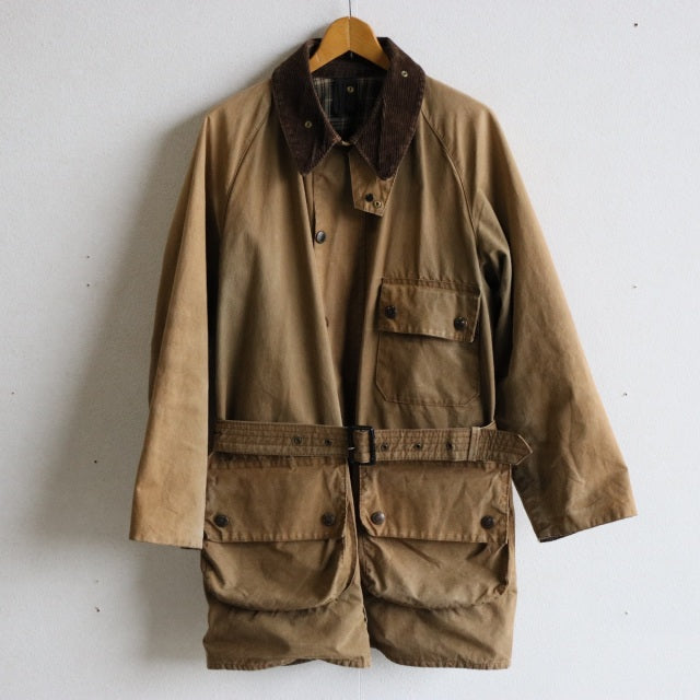 バブアー Barbour size42 Solway Zipper 2CROWN ブラウン オイル抜きandクリーニング済み　23088d | 送料込