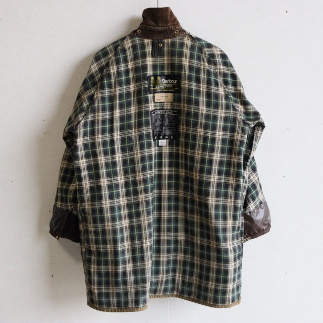 バブアー Barbour size42 Solway Zipper 2CROWN ブラウン オイル抜きandクリーニング済み　23088d | 送料込