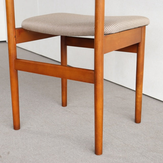 VINTAGE TEAK DINING CHAIR ヴィンテージダイニングチェア チーク材　座面張替済　商品番号23187a