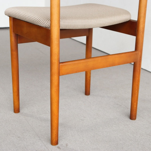 VINTAGE TEAK DINING CHAIR ヴィンテージダイニングチェア チーク材　座面張替済　商品番号23187a