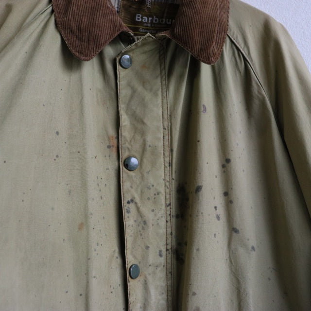 バブアー Barbour GAMEFAIR 1CROWN イエロータグ オイル抜きandクリーニング済み　23088e | 送料込