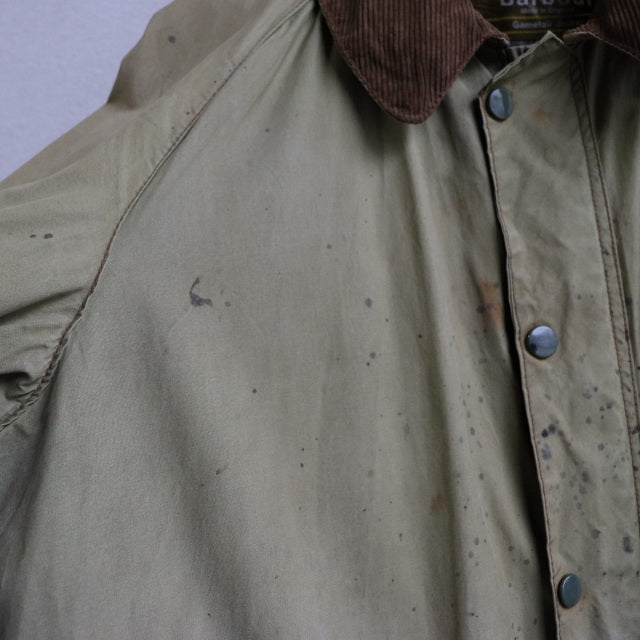 バブアー Barbour GAMEFAIR 1CROWN イエロータグ オイル抜きandクリーニング済み　23088e | 送料込