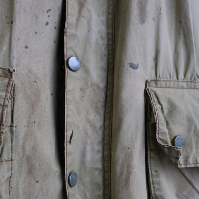 バブアー Barbour GAMEFAIR 1CROWN イエロータグ オイル抜きandクリーニング済み　23088e | 送料込