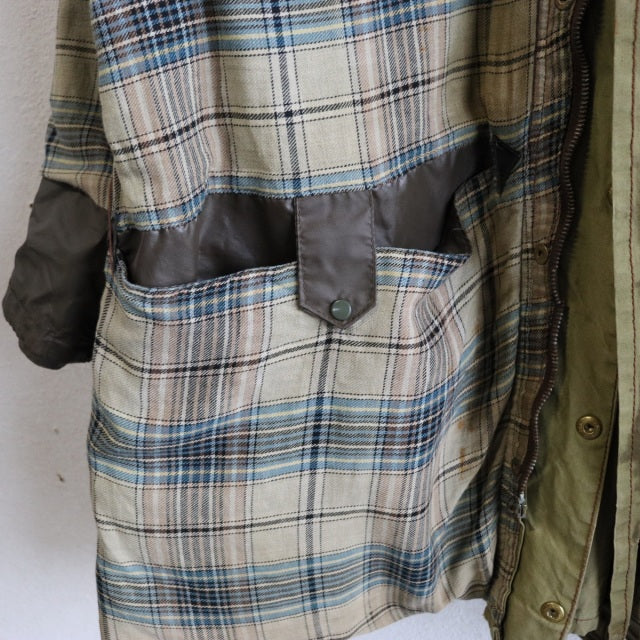 バブアー Barbour GAMEFAIR 1CROWN イエロータグ オイル抜きandクリーニング済み　23088e | 送料込
