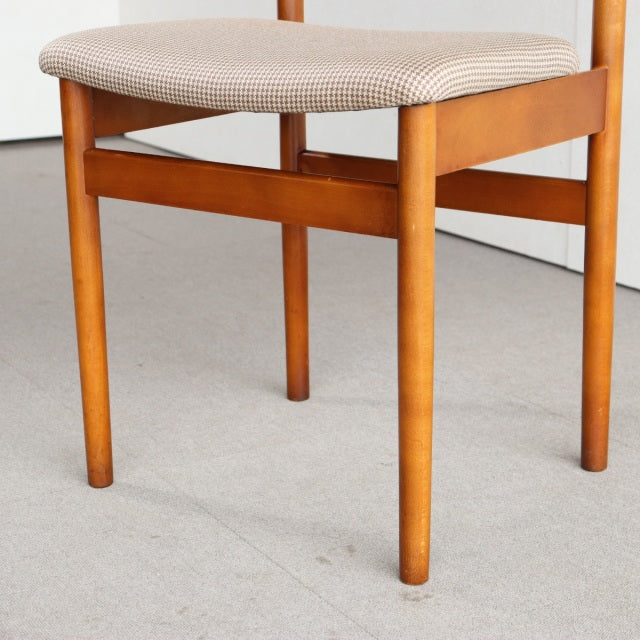 VINTAGE TEAK DINING CHAIR ヴィンテージダイニングチェア チーク材　座面張替済　商品番号23187c