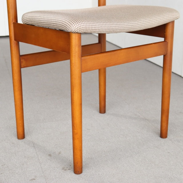 VINTAGE TEAK DINING CHAIR ヴィンテージダイニングチェア チーク材　座面張替済　商品番号23187c