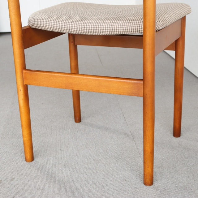 VINTAGE TEAK DINING CHAIR ヴィンテージダイニングチェア チーク材　座面張替済　商品番号23187c