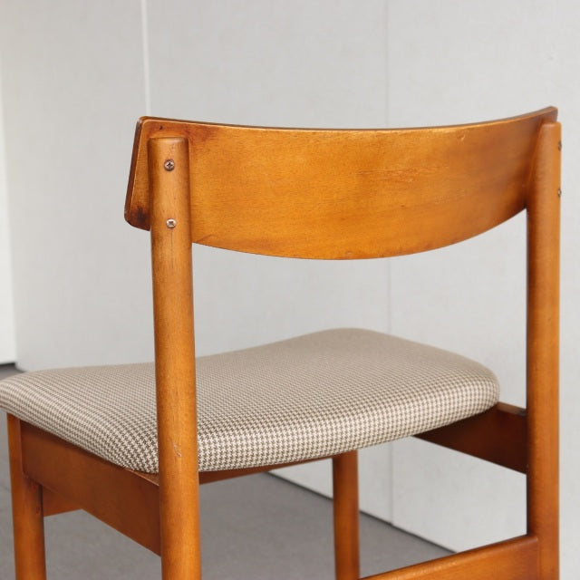 VINTAGE TEAK DINING CHAIR ヴィンテージダイニングチェア チーク材　座面張替済　商品番号23187c