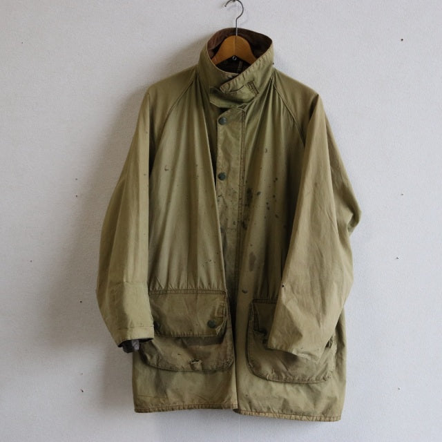 バブアー Barbour GAMEFAIR 1CROWN イエロータグ オイル抜きandクリーニング済み　23088e | 送料込