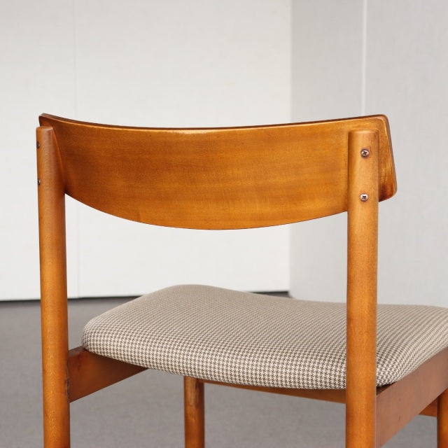 VINTAGE TEAK DINING CHAIR ヴィンテージダイニングチェア チーク材　座面張替済　商品番号23187d