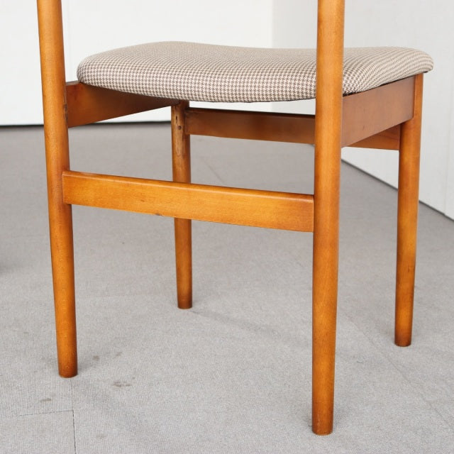 VINTAGE TEAK DINING CHAIR ヴィンテージダイニングチェア チーク材　座面張替済　商品番号23187d