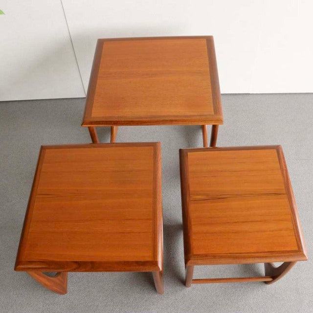 どこから見ても絵になってしまうネストテーブル　G-plan Fresco nest table　商品番号24008