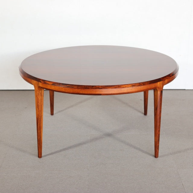 デンマーク製ラウンドコーヒーテーブル by Johannes Andersen【ヨハネスカット】 ItemCode-SKOV126 | 送料込