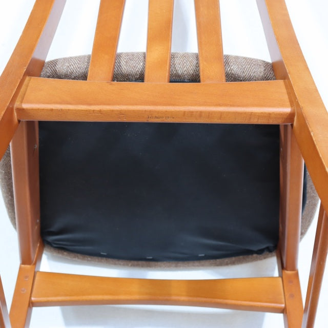 持ち帰り専用！　【人をニヤけさせることを意識し始めた親方】　ジェンティーク製ダイニングチェア　【送料込み】　2脚目以降割引あり　商品番号29057c