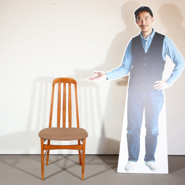 持ち帰り専用！　【人をニヤけさせることを意識し始めた親方】　ジェンティーク製ダイニングチェア　【送料込み】　2脚目以降割引あり　商品番号29057c