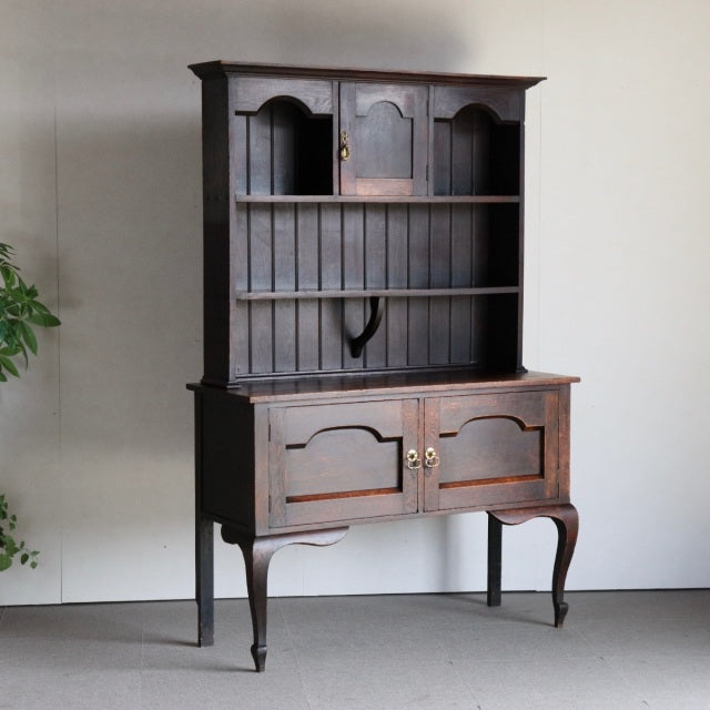 み～んみんみん。　無垢のオーク材による1920年代のキャビネット　商品番号25012