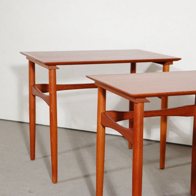 デンマーク製ネストテーブル designed by Poul Hundevad【しょうちゅうだい】　ItemCode-SKOV64 | 送料込