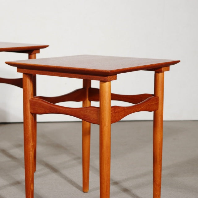 デンマーク製ネストテーブル designed by Poul Hundevad【しょうちゅうだい】　ItemCode-SKOV64 | 送料込