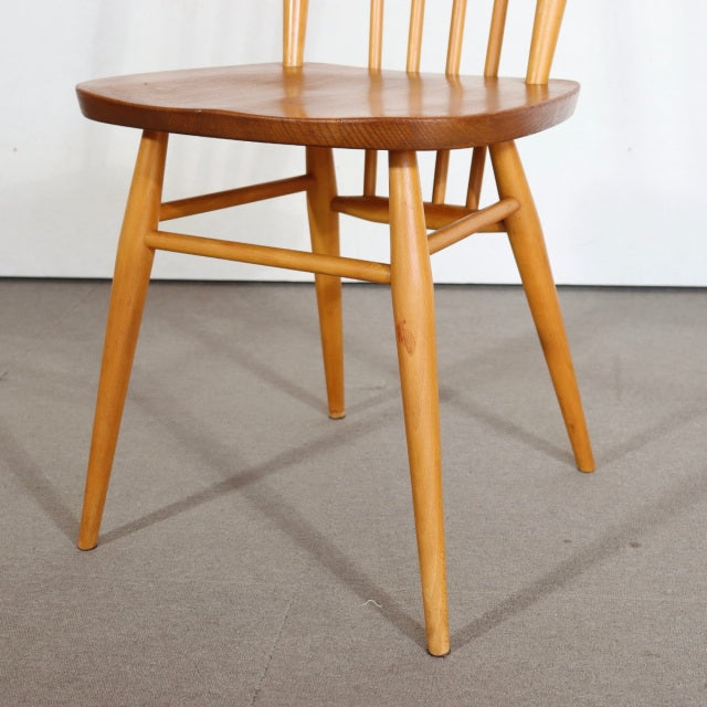 【こんな人に向いています】　アーコールERCOL　type608スティックバックチェア　送料込　2脚目以降割引あり　商品番号27109a