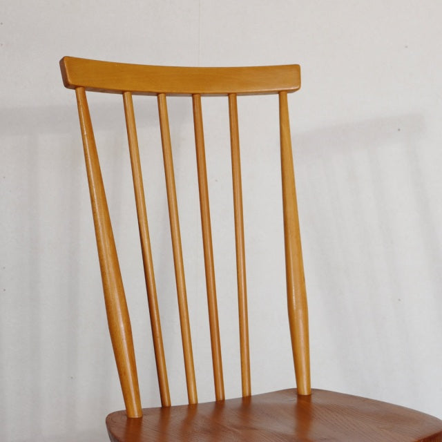 【こんな人に向いています】　アーコールERCOL　type608スティックバックチェア　送料込　2脚目以降割引あり　商品番号27109a