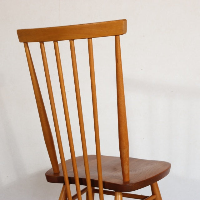 【こんな人に向いています】　アーコールERCOL　type608スティックバックチェア　送料込　2脚目以降割引あり　商品番号27109a