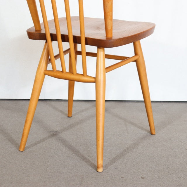 【こんな人に向いています】　アーコールERCOL　type608スティックバックチェア　送料込　2脚目以降割引あり　商品番号27109a
