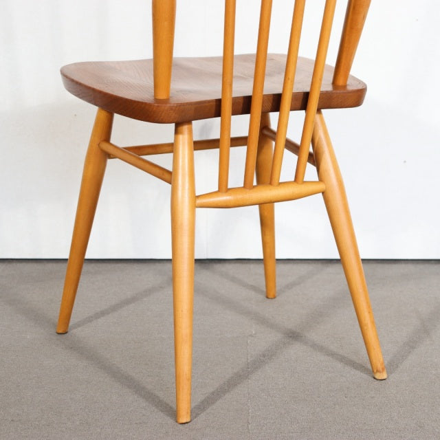 【こんな人に向いています】　アーコールERCOL　type608スティックバックチェア　送料込　2脚目以降割引あり　商品番号27109a