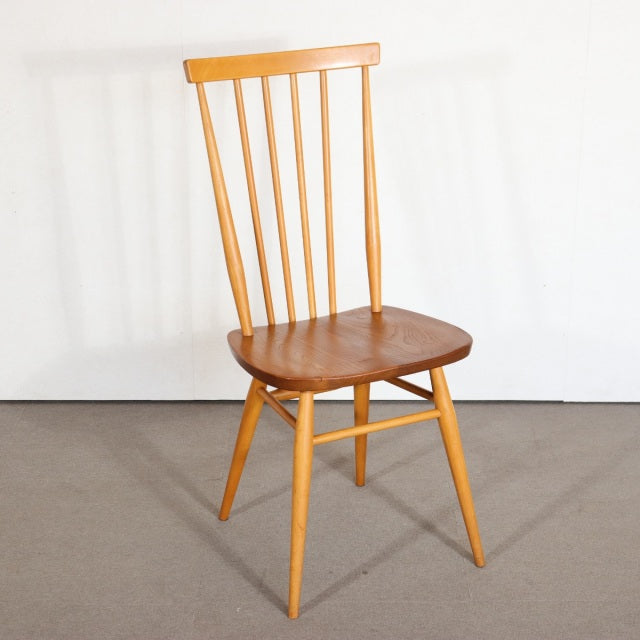 持ち帰り専用！【こんな人に向いています】　アーコールERCOL　type608スティックバックチェア　送料込　2脚目以降割引あり　商品番号27109c