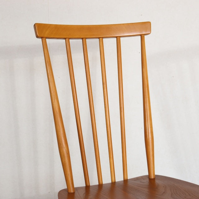 持ち帰り専用！【こんな人に向いています】　アーコールERCOL　type608スティックバックチェア　送料込　2脚目以降割引あり　商品番号27109c