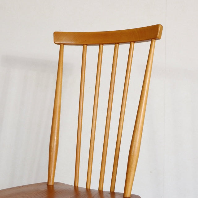 持ち帰り専用！【こんな人に向いています】　アーコールERCOL　type608スティックバックチェア　送料込　2脚目以降割引あり　商品番号27109c