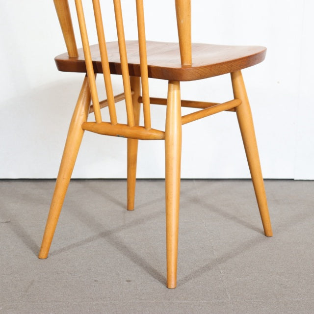 持ち帰り専用！【こんな人に向いています】　アーコールERCOL　type608スティックバックチェア　送料込　2脚目以降割引あり　商品番号27109c