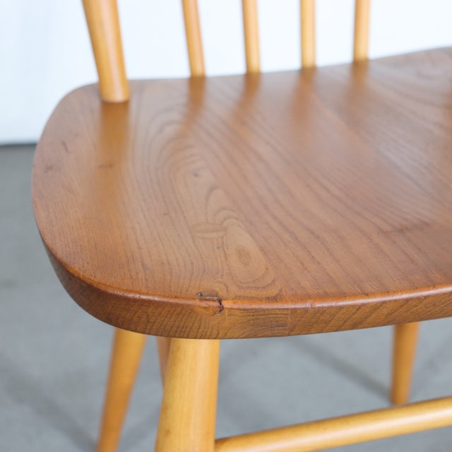持ち帰り専用！【こんな人に向いています】　アーコールERCOL　type608スティックバックチェア　送料込　2脚目以降割引あり　商品番号27109c