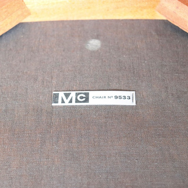 【刀キズ】マッキントッシュMCINTOSH製ダイニングチェア　送料込　2脚目送料無料　商品番号26050e