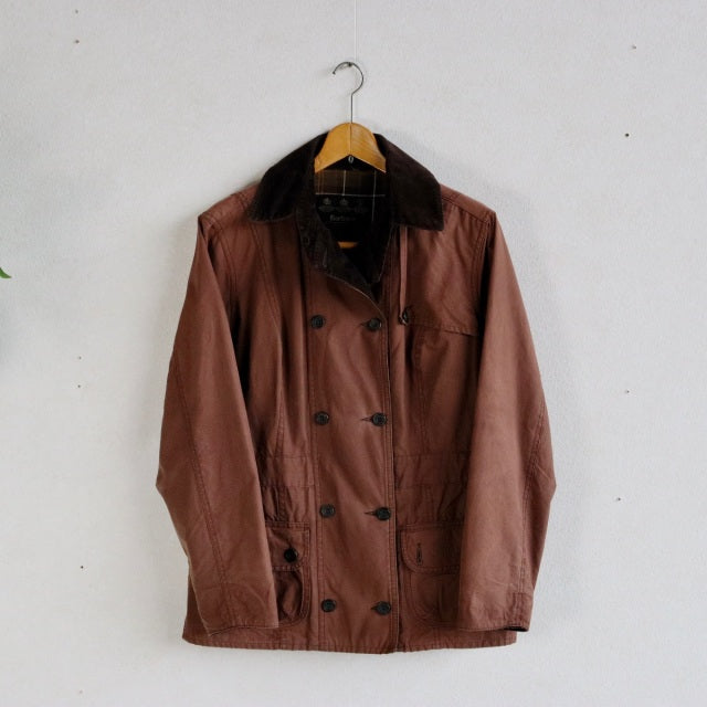 バブアー Barbour Double Breasted レディース　オイル抜きandクリーニング済み　ItemCode-23088g | 送料込