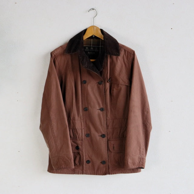 バブアー Barbour Double Breasted レディース　オイル抜きandクリーニング済み　ItemCode-23088g | 送料込